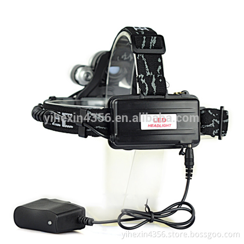 Bourit 3*CREE T6 LED 6000lm High Power Rechargeable Cree Led Headlamp/Bicycle Light+Charger